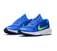Laufschuh NIKE "Star Runner 5 (GS)", Kinder, Gr. 40, racer blau, illusion grün, midnight navy, Synthetik, Textil, Schuhe Laufschuh, für Jugendliche (59589861-40) racer blau, illusion grün, midnight na