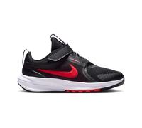Laufschuh NIKE "Star Runner 5 (PS)", Kinder, Gr. 35, schwarz (schwarz, university rot), Synthetik, Textil, Schuhe Laufschuh, für Kinder (96242048-35) schwarz, university rot