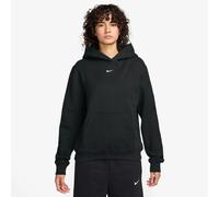 Nike Studio Fleece Damen Hoodie aus mittelschwerem Material Total Black/Sail, M