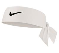 nike dri fit head tie 4 0 stirnband weis