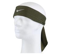 Nike Stirnband Dri Fit Terry 2022 dunkelgrün/weiss - 1 Stück