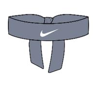 Nike Stirnband Premier Head Tie Dennis Shapovalov grau - 1 Stück
