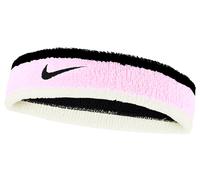 Nike Stirnband Swoosh (70% Baumwolle) pink/schwarz/weiss - 1 Stück
