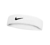Nike Stirnband Swoosh Classic – Baumwollmix, Unisex, Weiß, Einheitsgröße