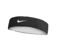 Nike Stirnband Swoosh Classic Reversible (Baumwollmix) 2025 schwarz/weiss - 1 Stück