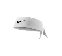 NIKE Stirnband zum Binden Dri-FIT weiss