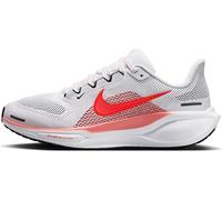 Nike Straßenlaufschuh Nike Pegasus 41 Straßenlaufschuh Für Damen, White/Bright Crimson-Magic Ember-Black, FD2723-109, 43 EU (W 11 US)