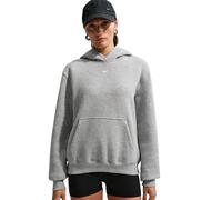 Nike Studio Fleece Damen Hoody Dark Grey Heather/Sail, XS