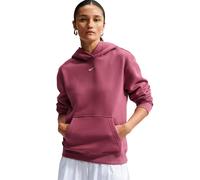 NIKE Studio Fleece Hoodie Damen 654 - pink smoke/sail M