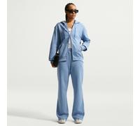 NIKE Studio Fleece Kapuzenjacke Damen 486 - work blue/sail L