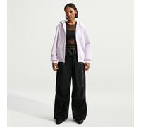 NIKE Studio Fleece Kapuzenjacke Damen 583 - bleached lilac/sail S