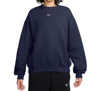 Nike - Women's Studio Fleece MW Oversize Crew - Pullover, Gr. S, blau (MidnightNavy/Sail)