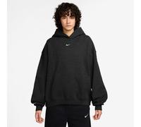 Nike - Women's Studio Fleece MW Oversize Pullover Hoody - Pullover, Gr. L, schwarz (TotalBlack/Sail)