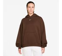 NIKE Studio Fleece Oversize Hoodie Damen 259 - cacao wow/sail S