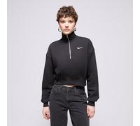 NIKE SWEATSHIRT W NSW PHNX FLC QZ CROP US:M Schwarz