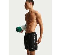 Nike Swim Breaker Logo Tape 5Inch Volley Badehose schwarz - XS