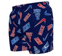 Nike Swim Breaker Multi Print 5´´ Volley Swimming Shorts Blau M Mann