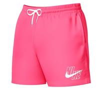 Nike Swim Breaker Swim Logo 5" Volley Short Pink Glow