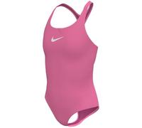 Badeanzug NIKE "RACERBACK ONE PIECE", Damen, Gr. M, N-Gr, pink glow, Jersey, Obermaterial: 80% Nylon, 20% Elasthan, Badeanzüge Badeanzug, für sportliche Aktivitäten, schnell trocknendes Material (9143