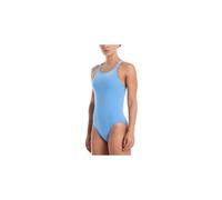 nike swim fastback badeanzug blau damen