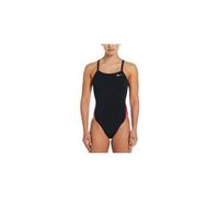 nike swim hydrastrong multi print schwarz damen badeanzug 32 FR