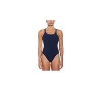 nike swim hydrastrong solid badeanzug blau damen