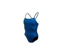 nike swim hydrastrong solid cutout badeanzug fur damen blau 40 FR