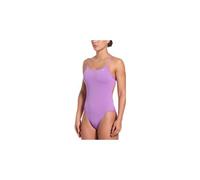 nike swim hydrastrong solid cutout badeanzug fur damen violett 36 FR