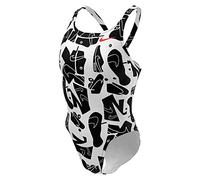 Nike Swim Multiple Print Fastback Badeanzug Damen bunt Größe DE 38 | US 36 2022 Schwimmanzug