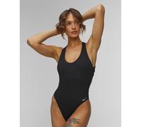 Nike Swim Sport Style Nike Elevated Essential Crossback One Piece Badeanzug Für Damen In Schwarz Nessf267-1 Schwarz M
