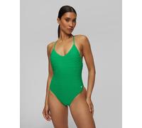 Nike Swim Sport Style Nike Swoosh Link Y-back One Piece Badeanzug Für Damen In Grün Nessf252-364 Grün M