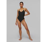 Nike Swim Sport Style Nike Swoosh Link Y-back One Piece Badeanzug Für Damen In Schwarz Nessf252-1 Schwarz M