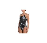 nike swim team olympics print cutout badeanzug fur damen schwarz 38 FR