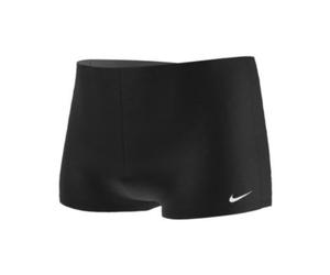 nike swin square leg badeanzug schwarz