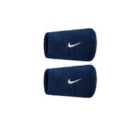 nike swoosh classic frottee armband breit x2 blau Single