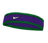 Frottee Stirnband Nike Swoosh Headband - clover/fierce purple/white - Mehrfarbig
