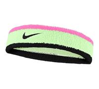 Frottee Stirnband Nike Swoosh - pink/lime/black - Mehrfarbig
