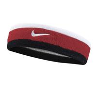 Frottee Stirnband Nike Swoosh Headband - white/universit red/black