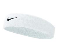 Nike Swoosh Headbands Stirnbänder Running Fitness Training Sport Haarband Set, White/Black, One Size