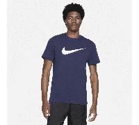Nike Swoosh Herren-T-Shirt - Blau L DC5094-410