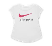 Nike Swoosh"Just Do It"-T-Shirt für Babys (12-24 M) - Weiß 24M IU3395-100