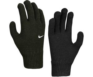 NIKE Swoosh Knit 2.0 Strick-Handschuhe 010 black/white L/XL