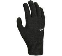 NIKE Swoosh Knit Stoffhandschuhe Gloves Handschuhe (Black, S-M)