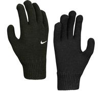 NIKE Swoosh Knit Strick-Handschuhe Kinder 010 black/white S/M