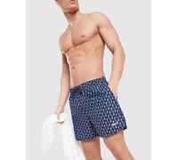 Nike Swoosh Link Fade Swim Shorts - Herren, Blau - M