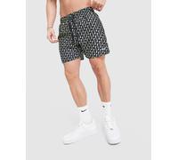 Nike Swoosh Link Fade Swim Shorts - Herren, Schwarz - L