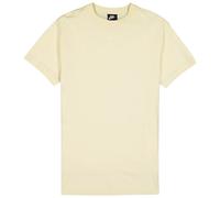 Nike Swoosh Logo Loose Fit Cremefarbenes T-Shirt S