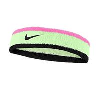 Nike Frottee-Stirnband Swoosh Classic BN1000-725 - Barely Bolt/Playful Pink/Schwarz