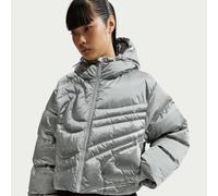 Nike Swoosh Series Oversize-Puffer-Jacke mit Daunenfüllung und Therma-FIT-Technologie (Damen) - Grau M (EU 40-42) IB2003-095