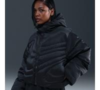 Nike Swoosh Series Oversize-Puffer-Jacke mit Daunenfüllung und Therma-FIT-Technologie (Damen) - Schwarz S (EU 36-38) IB2005-010